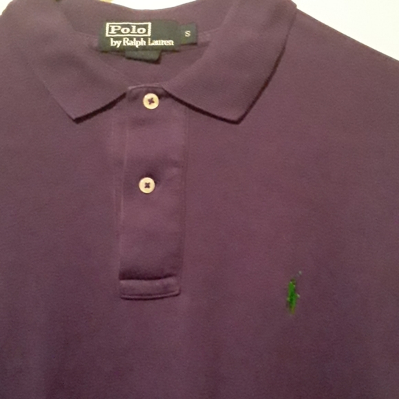 Purple Short sleeve Polo shirt. - Picture 2 of 3